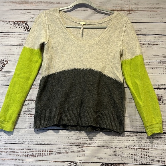 FP Beach Wool‎ Scoop Neck Sweater Size SP - Picture 5 of 5